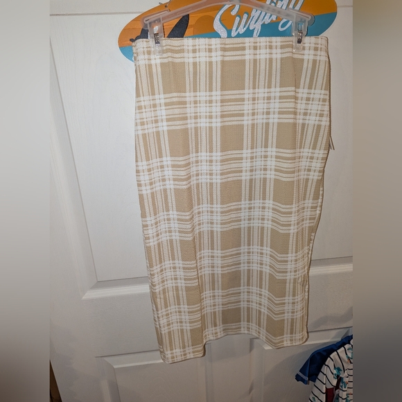 Nwt Brandy blu plaid skirt sz s - Picture 2 of 4
